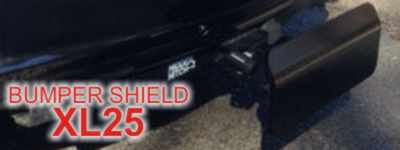Bumper Shield XL25 - World's only receiver hitch step that absorbs impact up to 30 MPH! Reduce damage from Rear End Collision! Bumper Shield XL25 - World's only receiver hitch step that absorbs impact up to 30 MPH! Reduce damage from Rear End Collision!