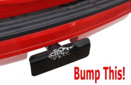 Bumper Shield / Whiplash Cover "Safety Hitch Cover & Bumper Guard" Bumper Shield / Whiplash Cover "Safety Hitch Cover & Bumper Guard"