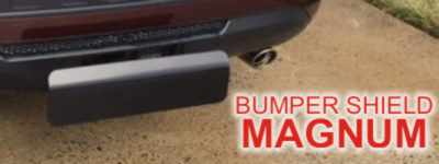 Bumper Shield Magnum - World's only receiver hitch step that absorbs impact up to 30 MPH! Reduce damage from Rear End Collision! Bumper Shield Magnum - World's only receiver hitch step that absorbs impact up to 30 MPH! Reduce damage from Rear End Collision!